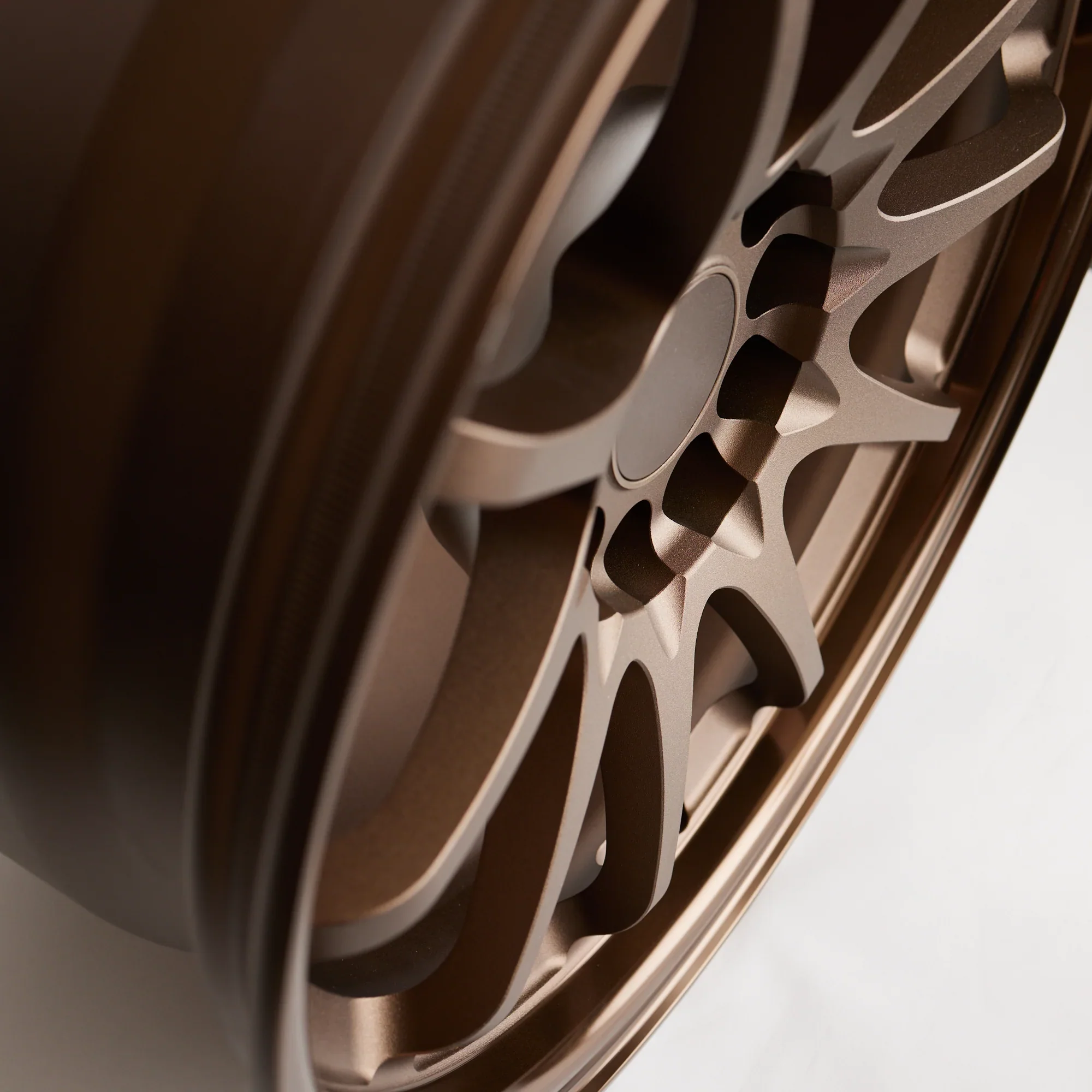 Spirited Motorsports 17x10 +45 5x114 Bronze Anodized Forged Wheels - Image 16