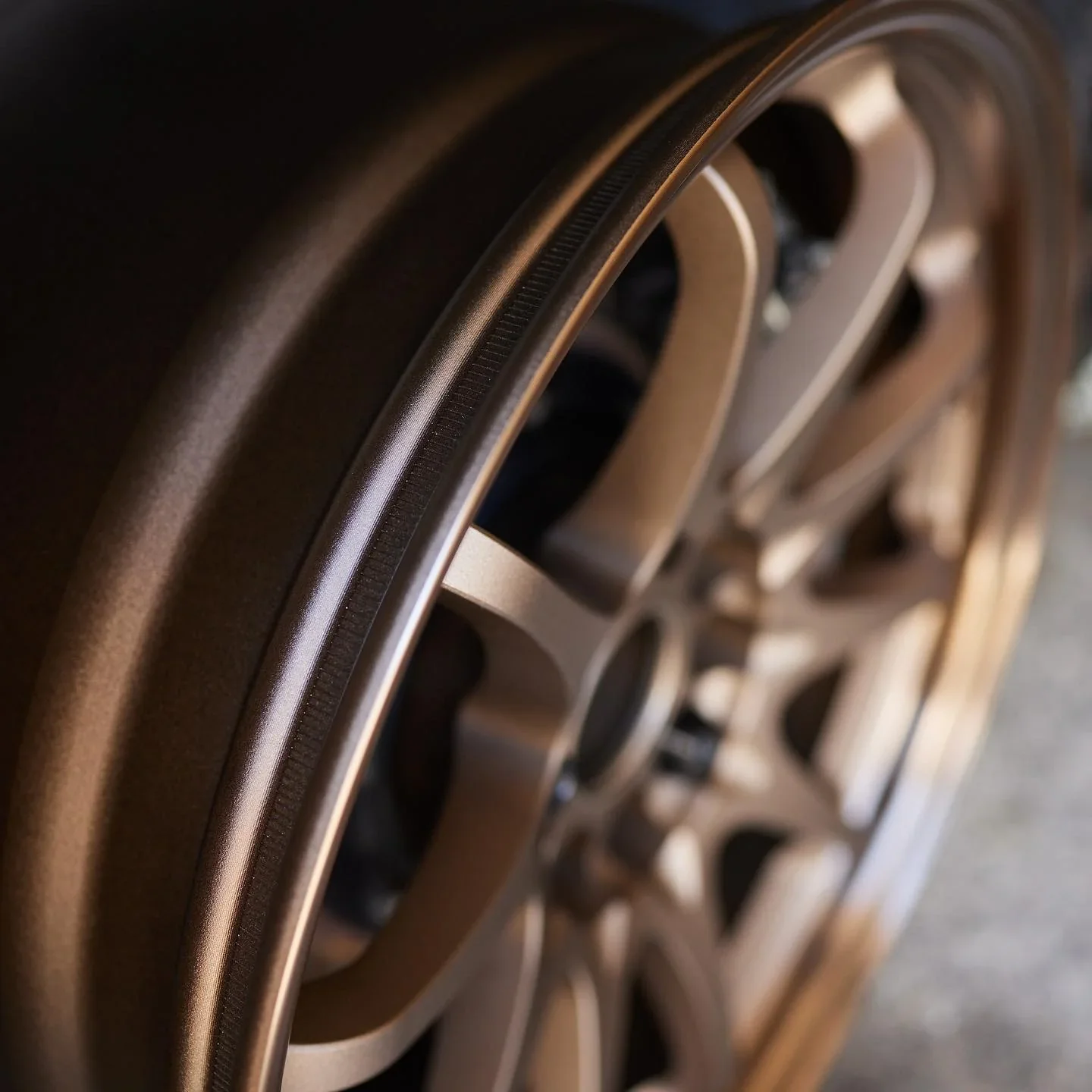 Spirited Motorsports 17x10 +45 5x114 Bronze Anodized Forged Wheels - Image 17