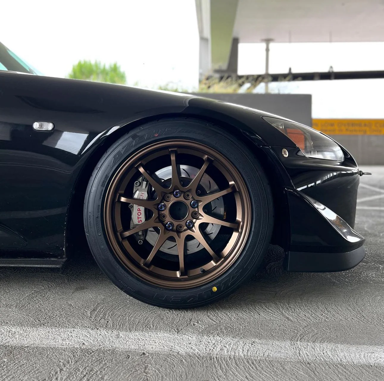 Spirited Motorsports 17x10 +45 5x114 Bronze Anodized Forged Wheels - Image 23