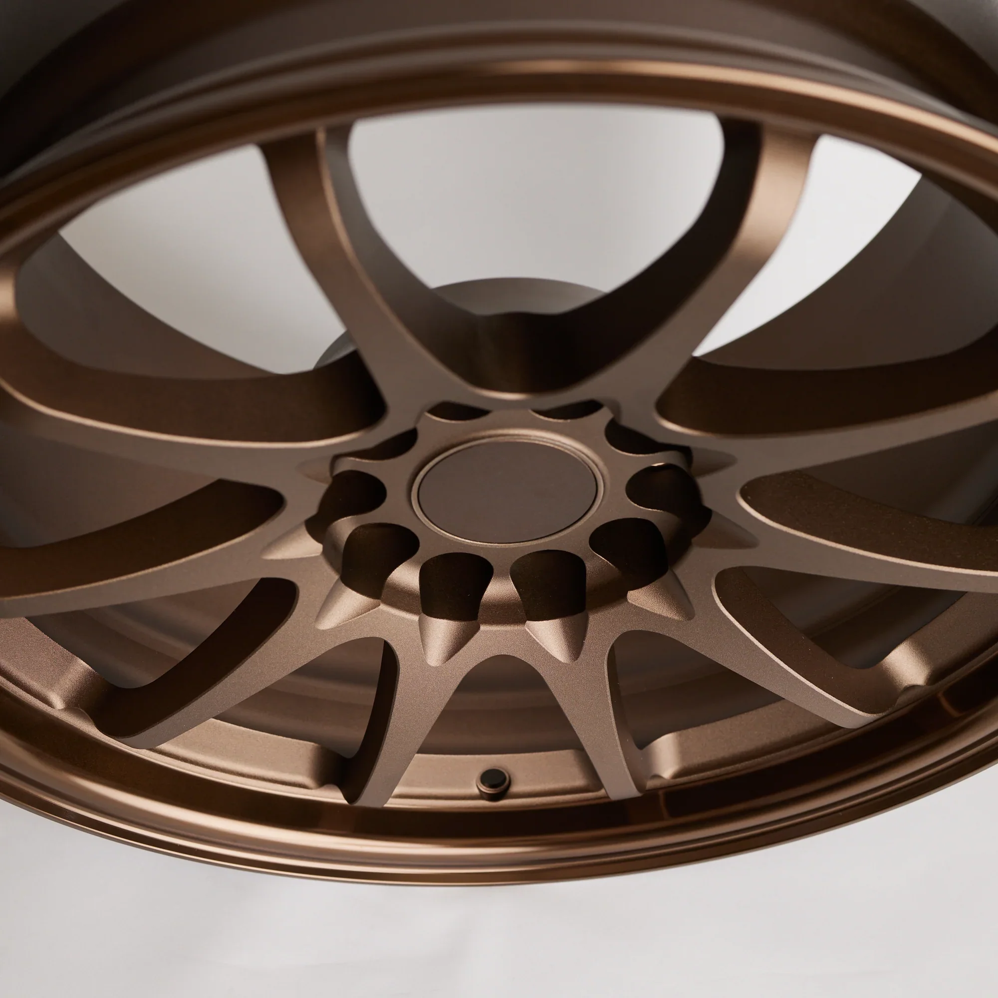 Spirited Motorsports 17x10 +45 5x114 Bronze Anodized Forged Wheels - Image 4