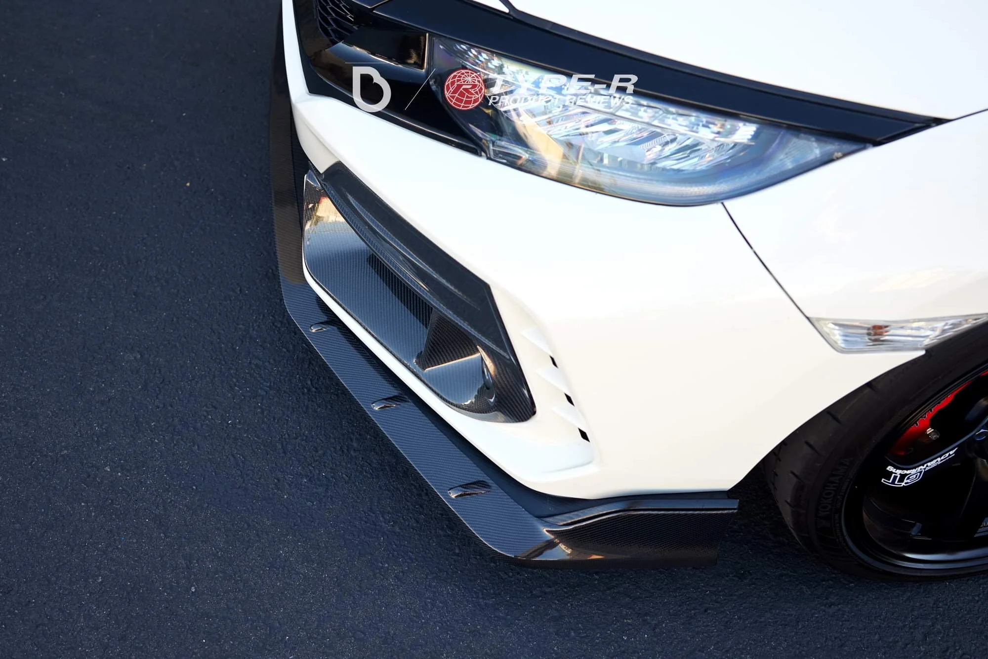 2017-21 Civic Type R FK8 Carbon Fiber Mugen Style Aero Kit - Image 3