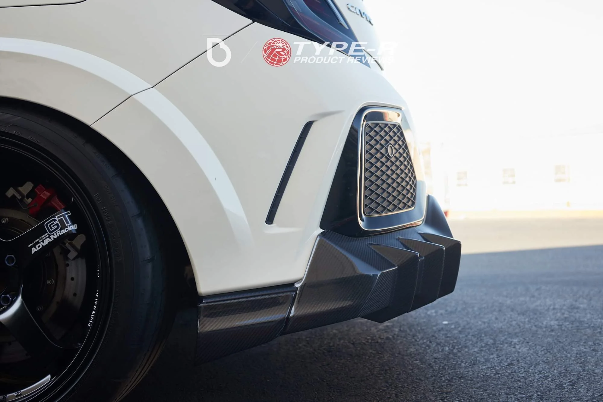 2017-21 Civic Type R FK8 Carbon Fiber Mugen Style Aero Kit - Image 6
