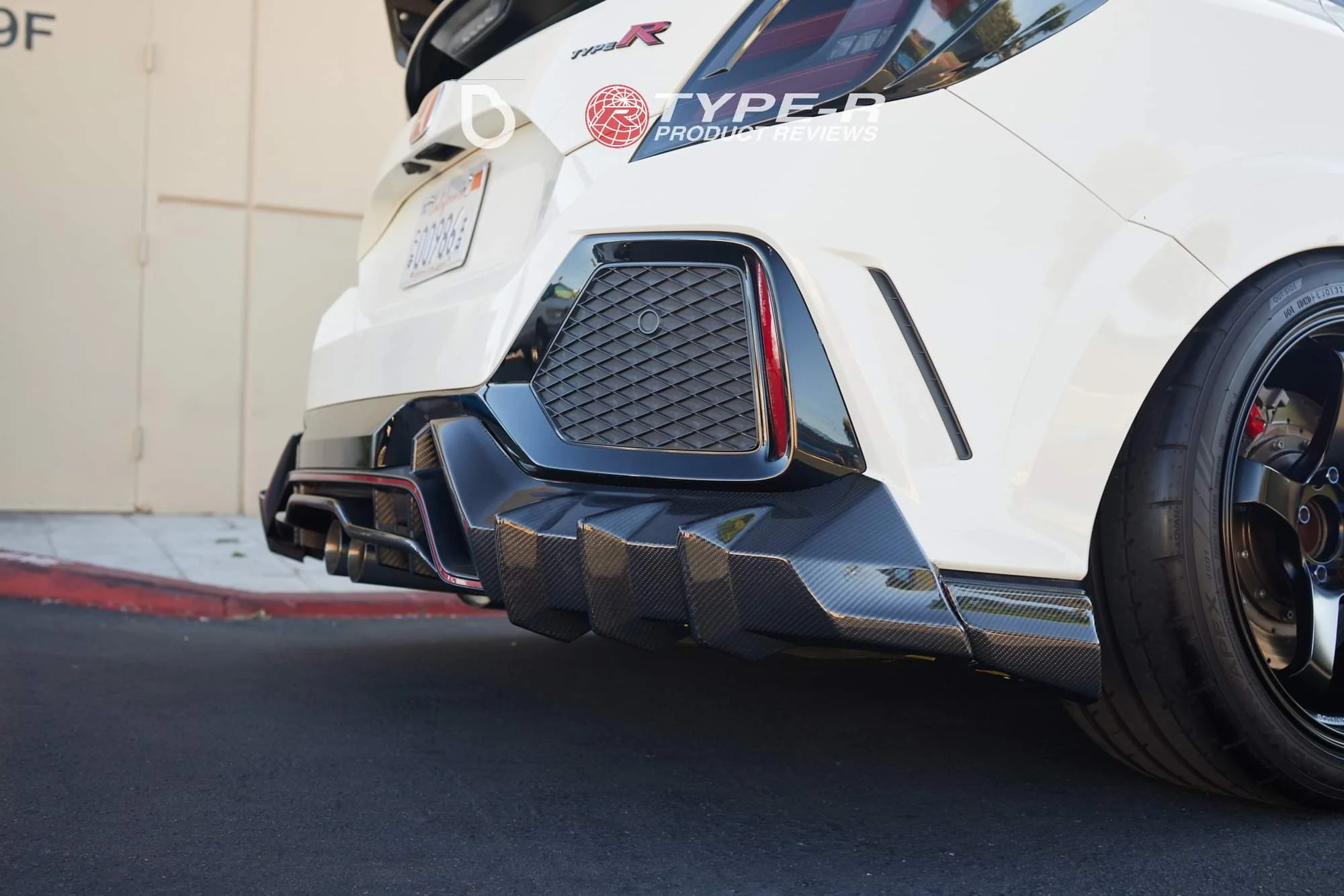 2017-21 Civic Type R FK8 Carbon Fiber Mugen Style Aero Kit - Image 7