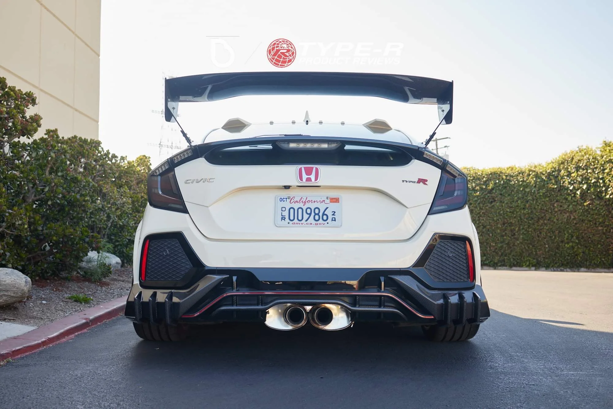 2017-21 Civic Type R FK8 Carbon Fiber Mugen Style Aero Kit - Image 9