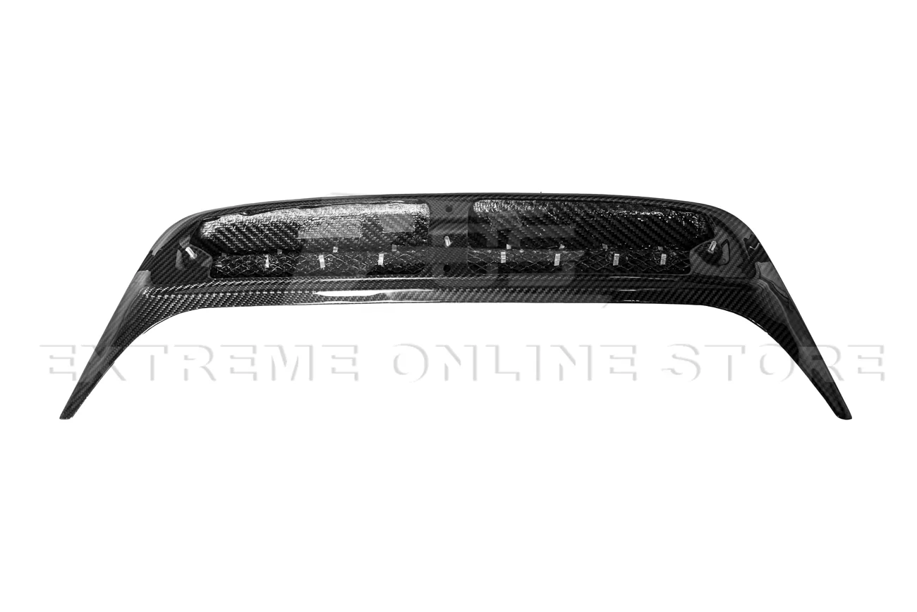 2023-UP HONDA CIVIC TYPE-R CARBON FIBER FRONT HOOD VENT COVER - Image 3