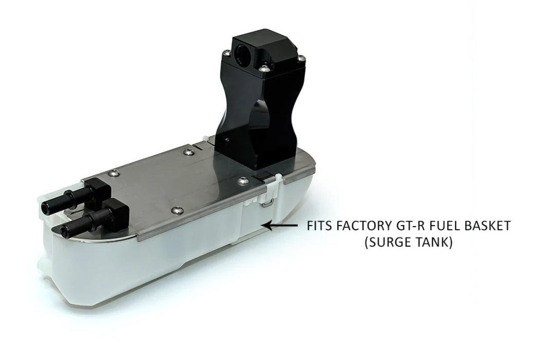 Alpha Performance R35 GTR Omega Dual Brushless Pump In-Tank Fuel System - Image 2