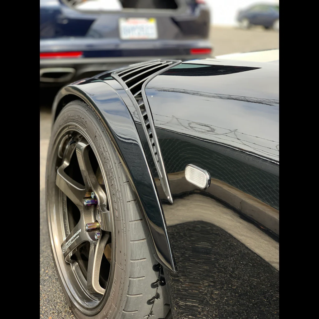 Ballade Sports 00-09 Honda S2000 GT3 Fender Louver Vents - Image 7