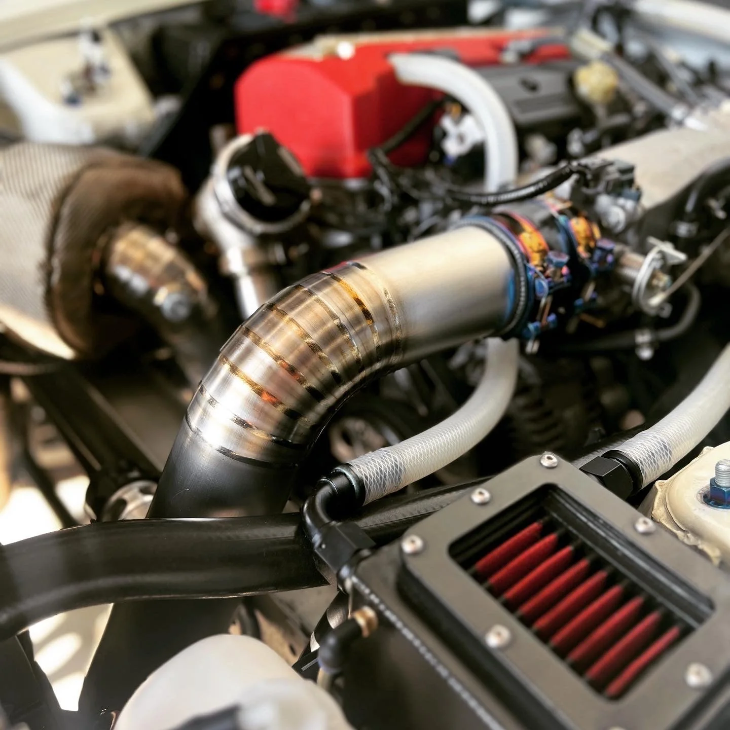 Ballade Sports 00-09 Honda S2000 GT35 Titanium Intercooler Kit - Image 8