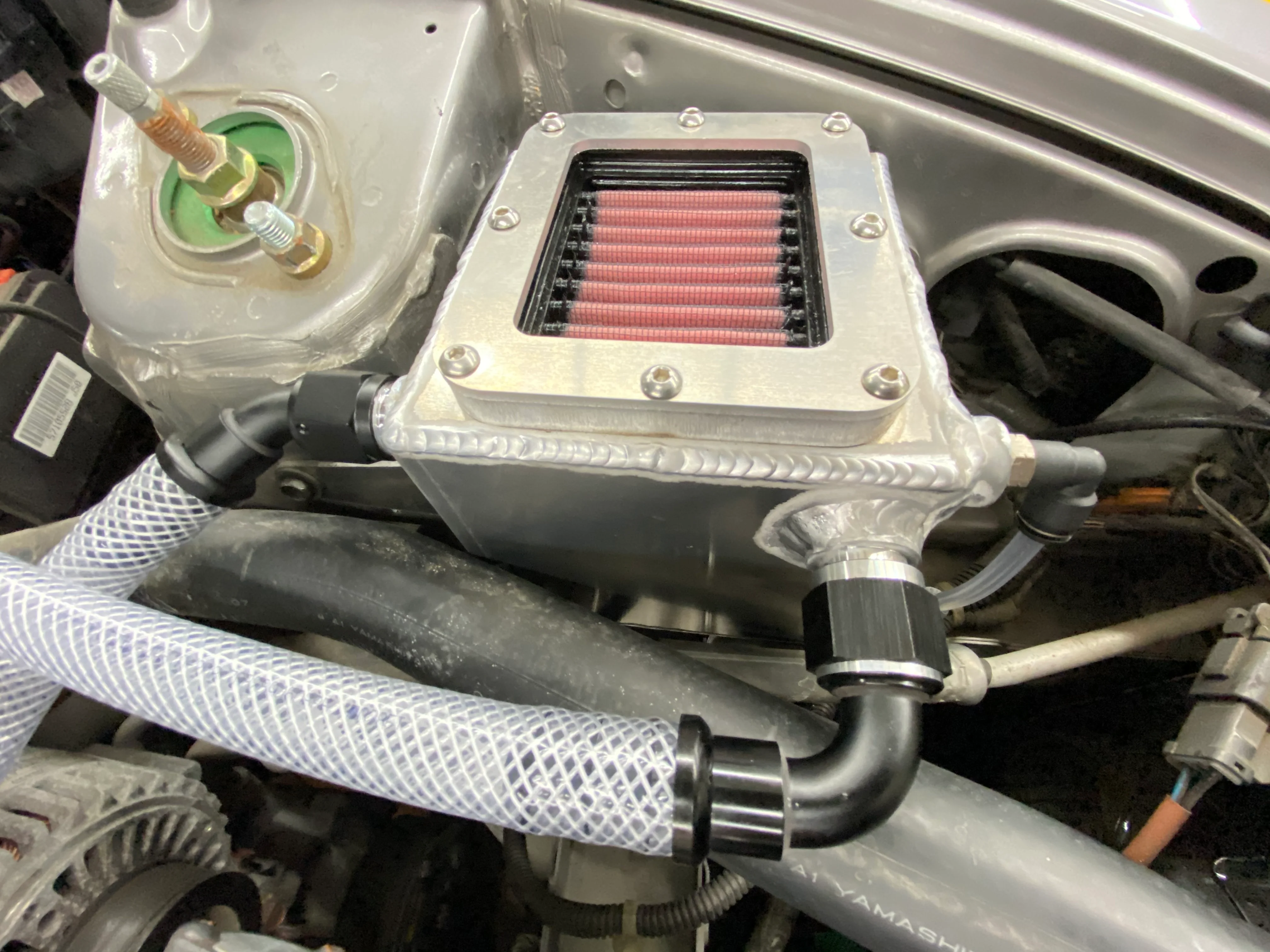 Ballade Sports 00-09 S2000 Dual Flow Oil Catch Can - Image 9