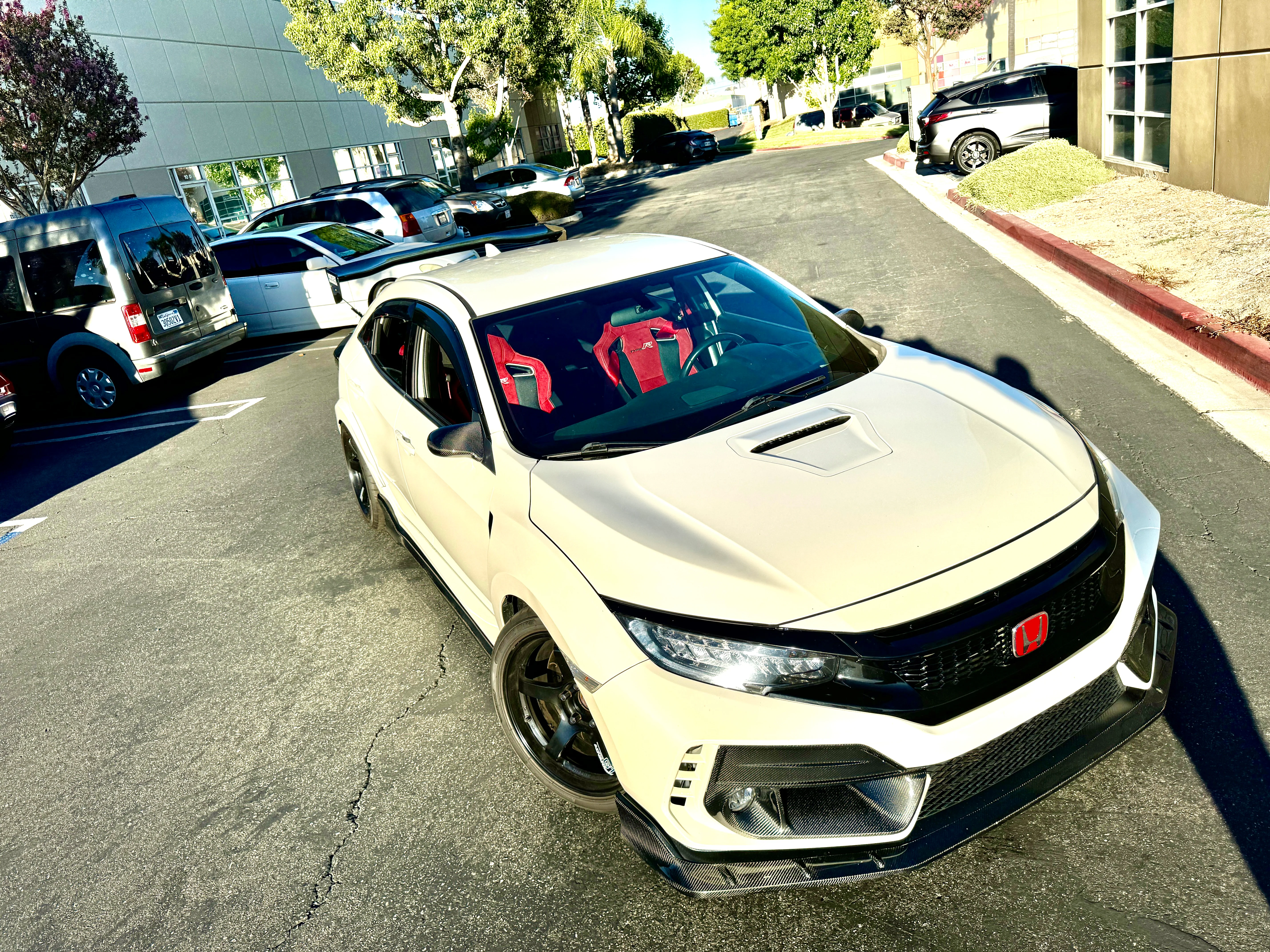 Ballade Sports 2016-2021 FK-S 10th Gen Civic Type R Power Adj Carbon Mirrors - Image 16