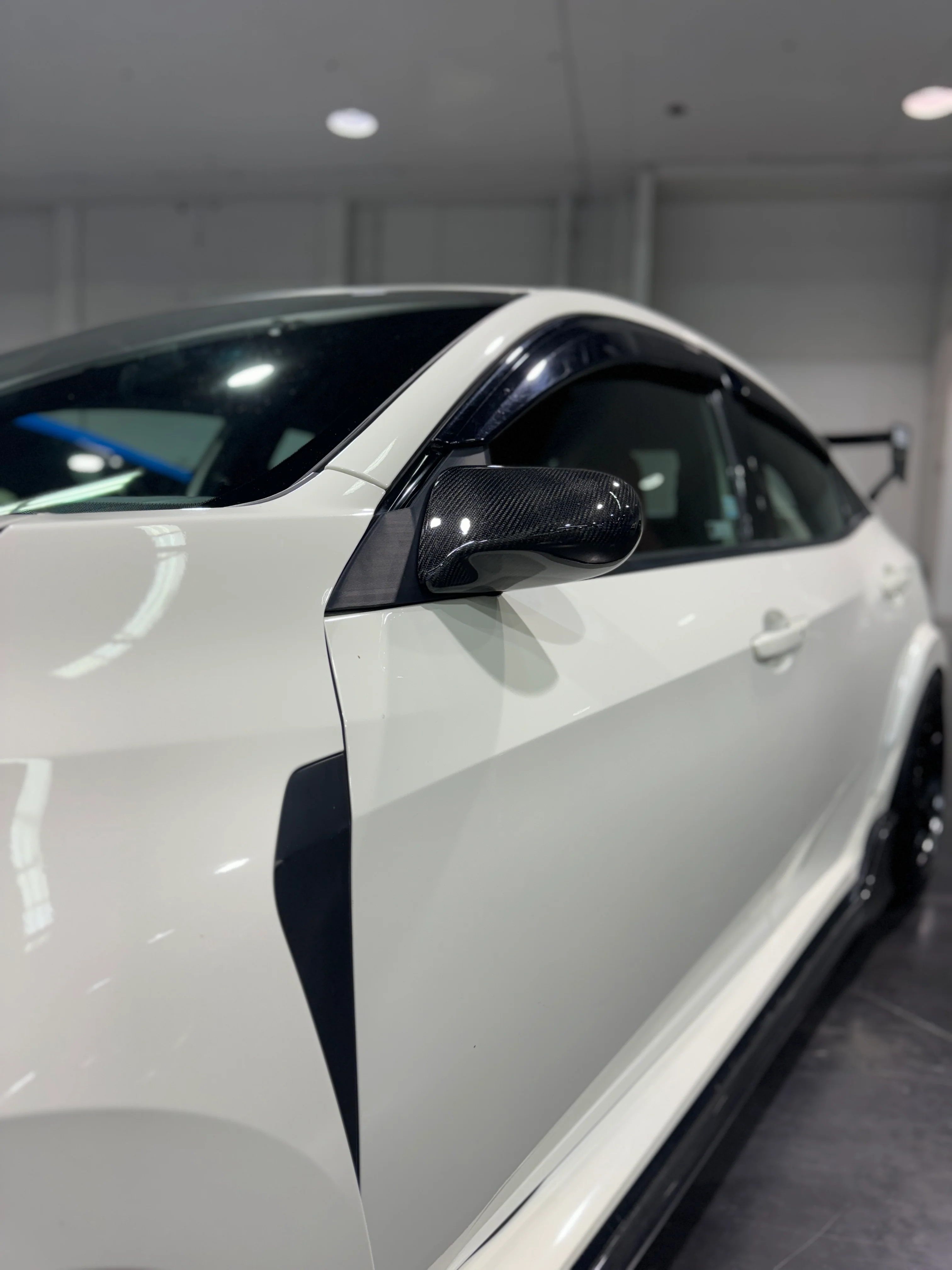 Ballade Sports 2016-2021 FK-S 10th Gen Civic Type R Power Adj Carbon Mirrors - Image 6