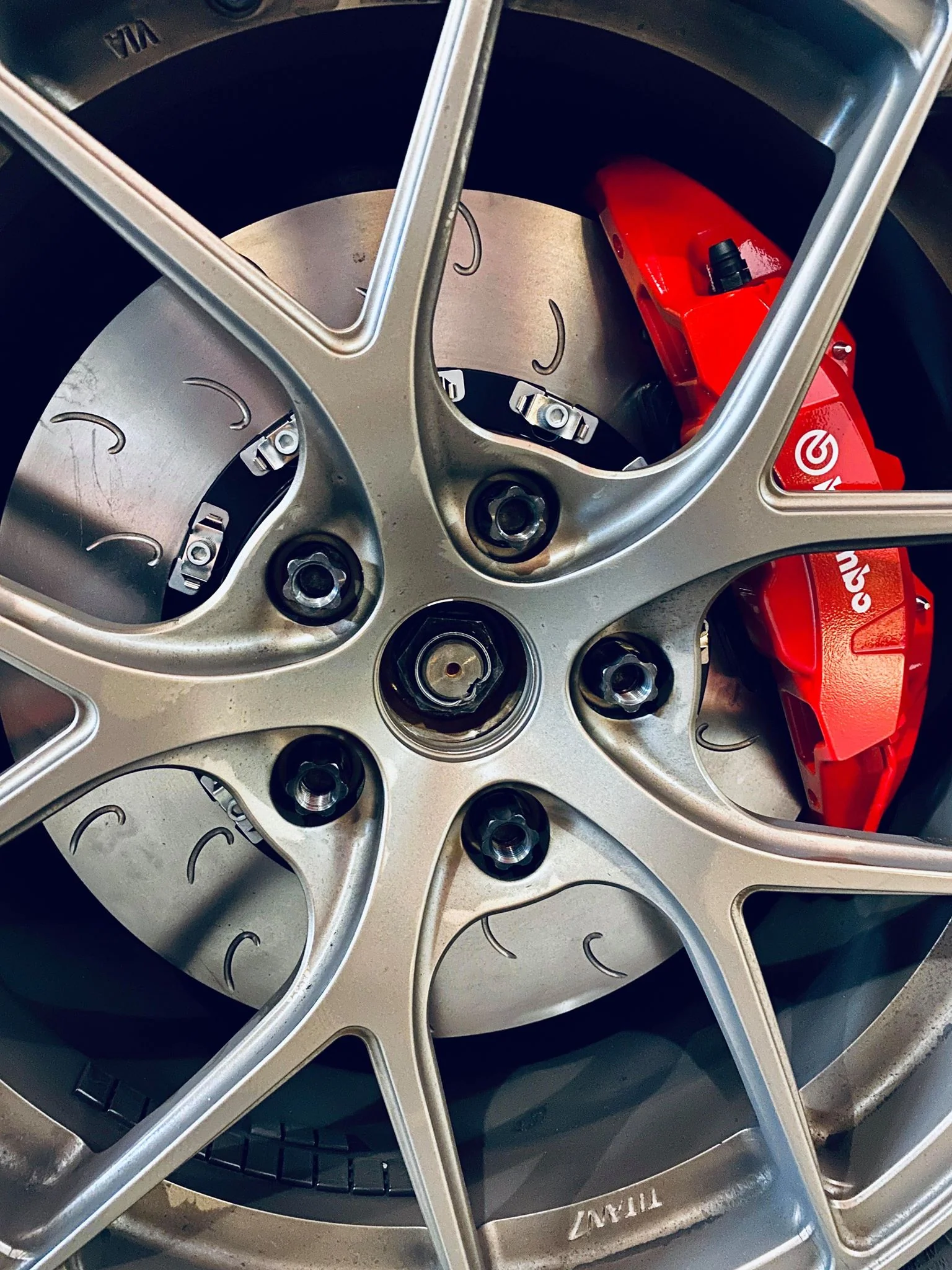 Ballade Sports 15-21 Civic Type R FK2 / FK8 Front Floating Rotor Kit - Image 5