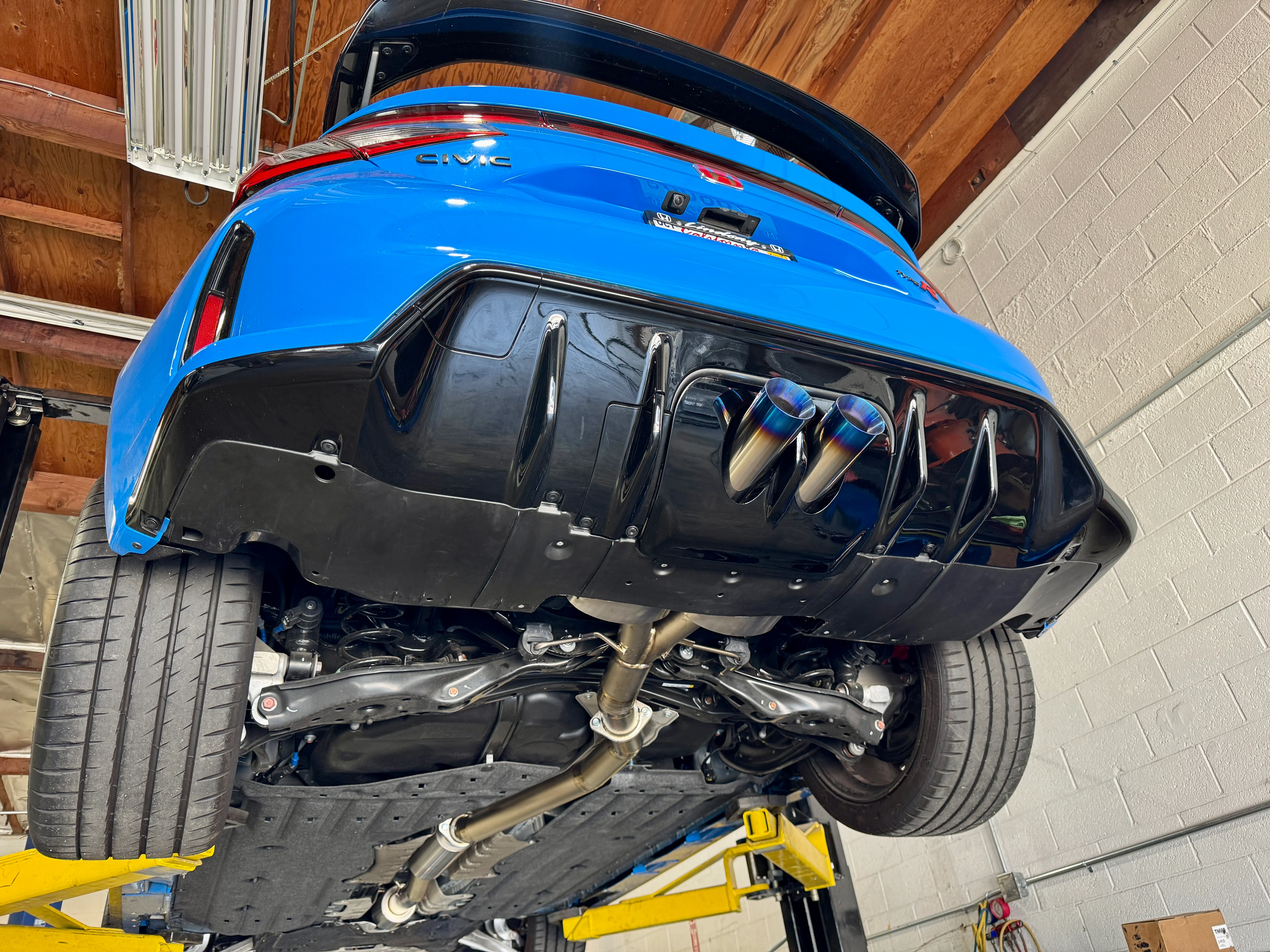 Ballade Sports 2023+ Honda Civic FL5 Titanium Exhaust - Image 11