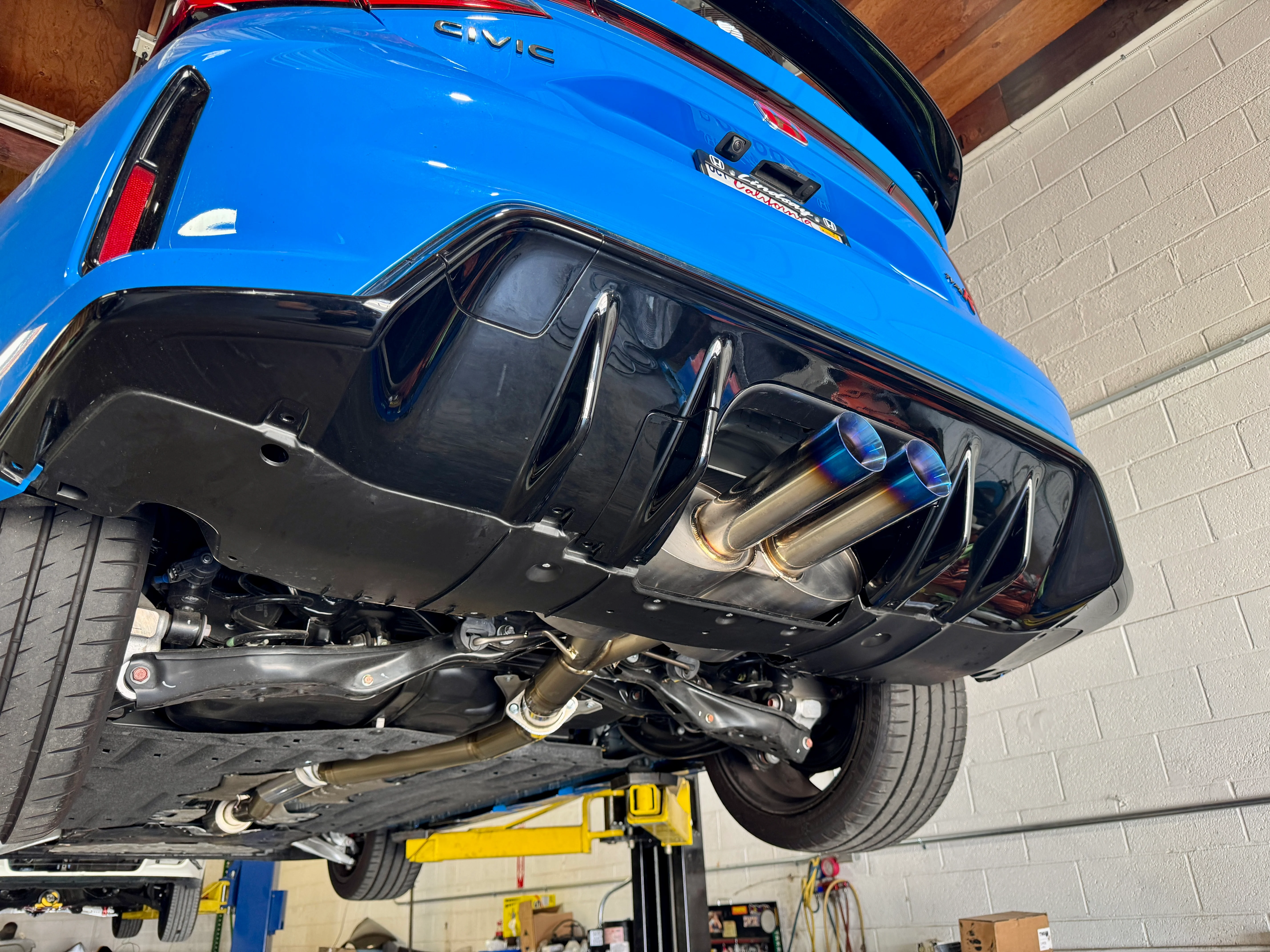 Ballade Sports 2023+ Honda Civic FL5 Titanium Exhaust - Image 14