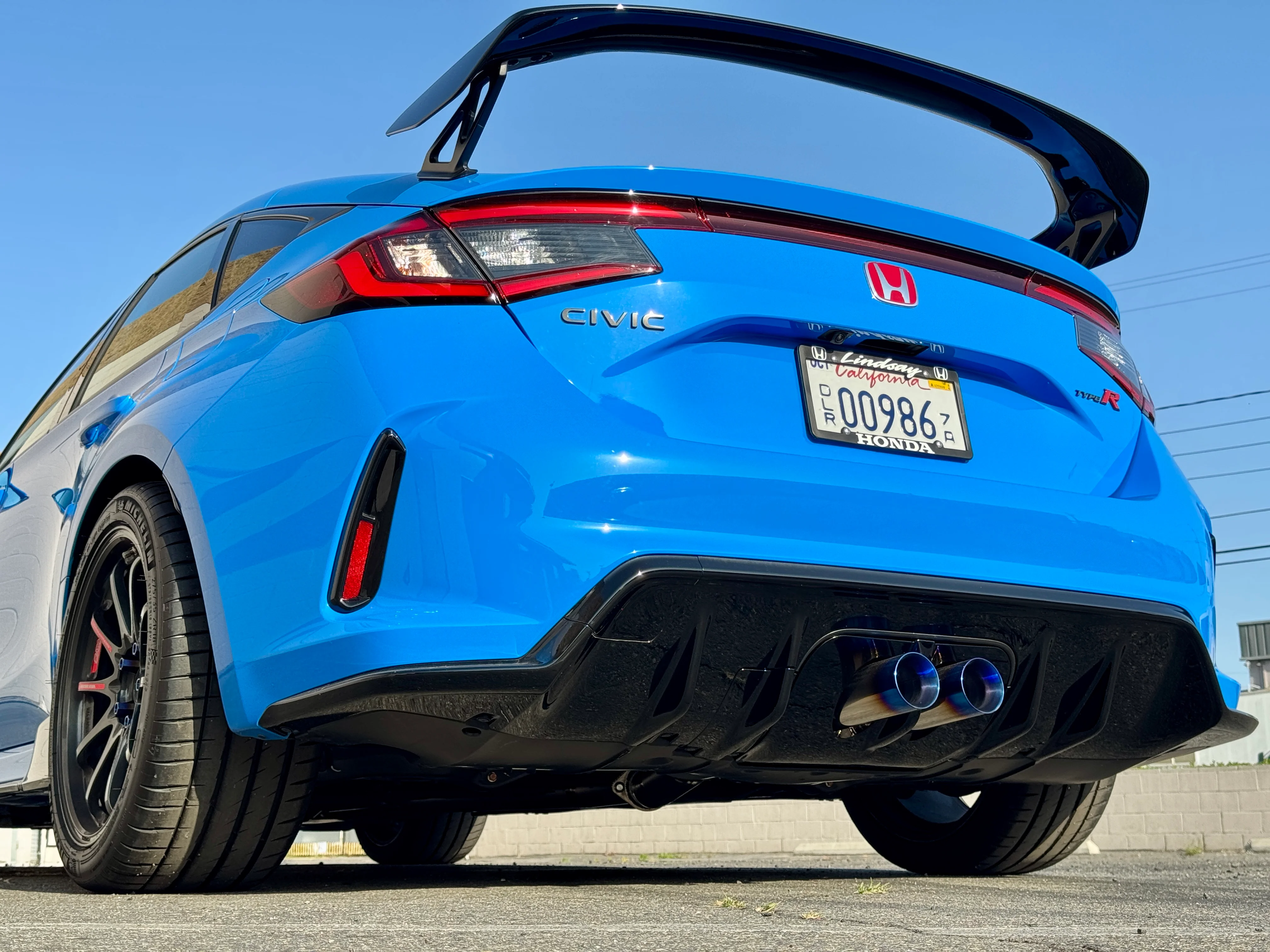 Ballade Sports 2023+ Honda Civic FL5 Titanium Exhaust - Image 24