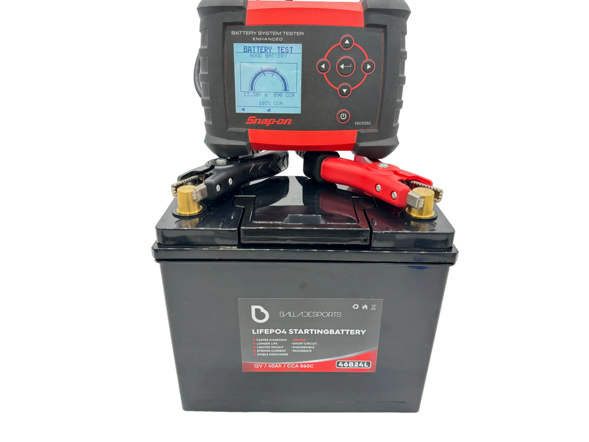 Ballade Sports S2000 Size Lithium LiFePO4 Battery 9lbs - Image 3