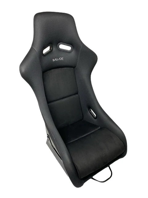Ballade Sports Jersey Black Alcantara Bucket Seat - Image 3