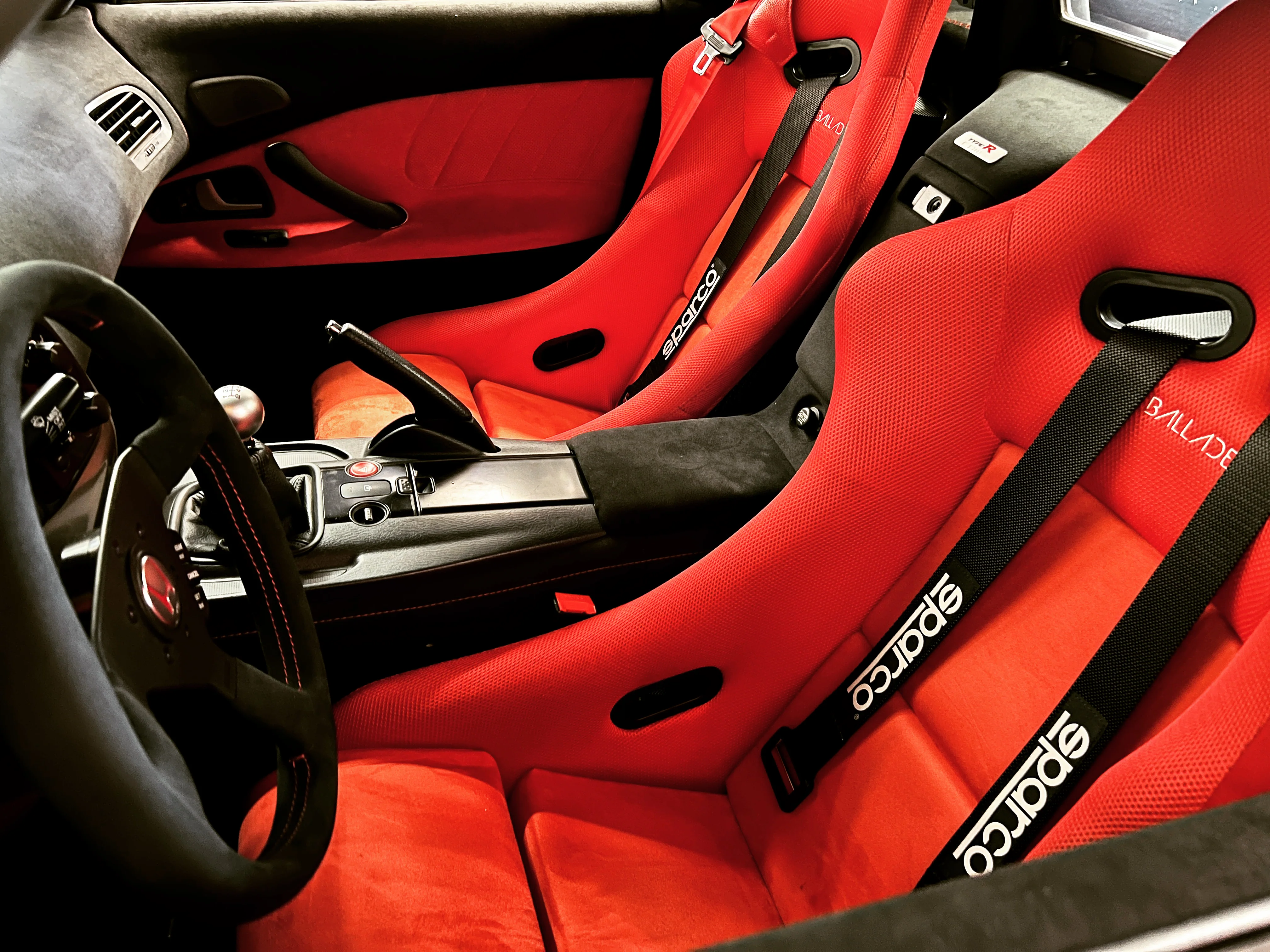Ballade Sports Jersey RED Alcantara Bucket Seat - Image 6