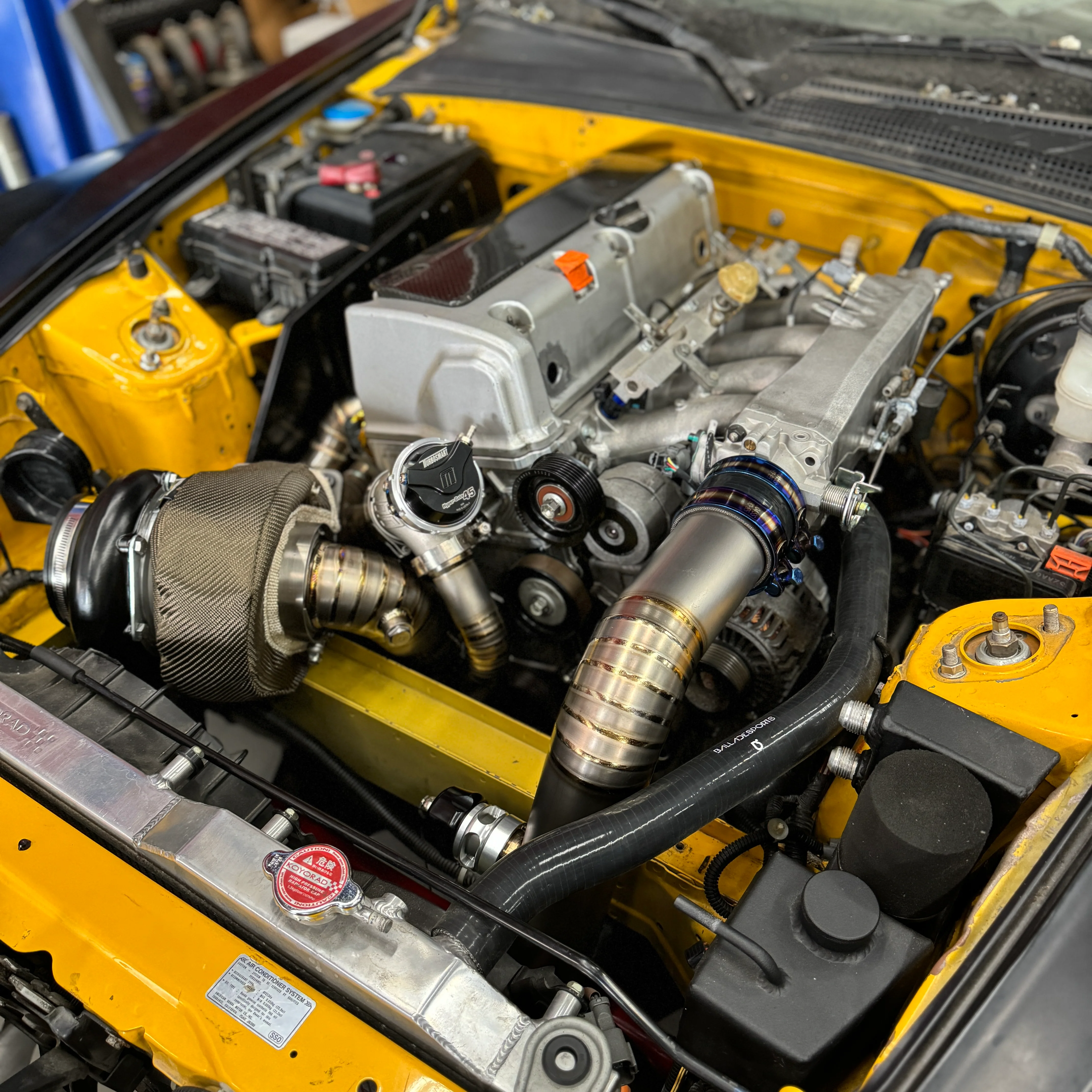Ballade Sports S2000 GT35 K Swap Titanium Turbo Kit - Image 2