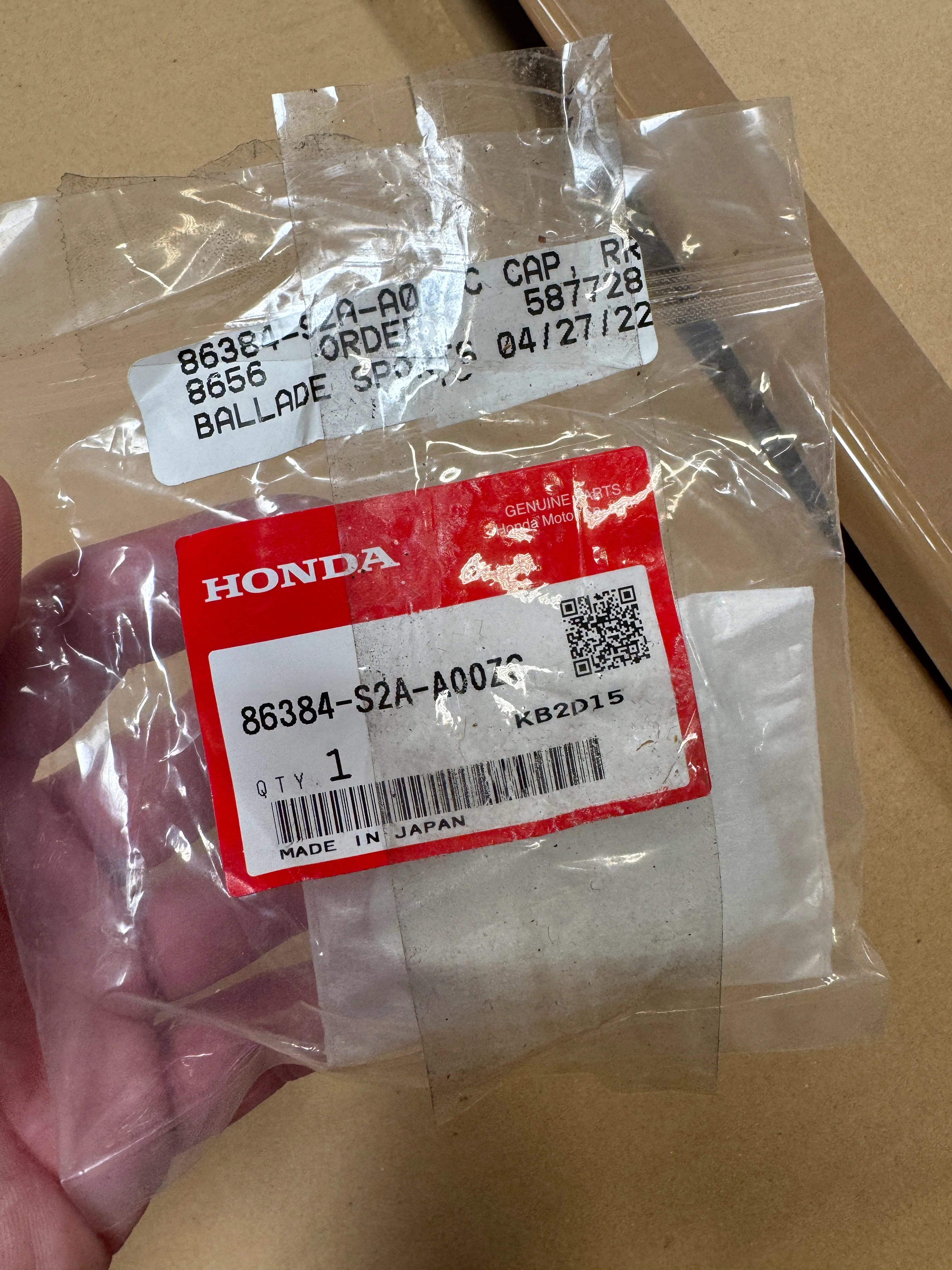 Honda Genuine 00-09 S2000 CR Tonneau Cover - Image 3