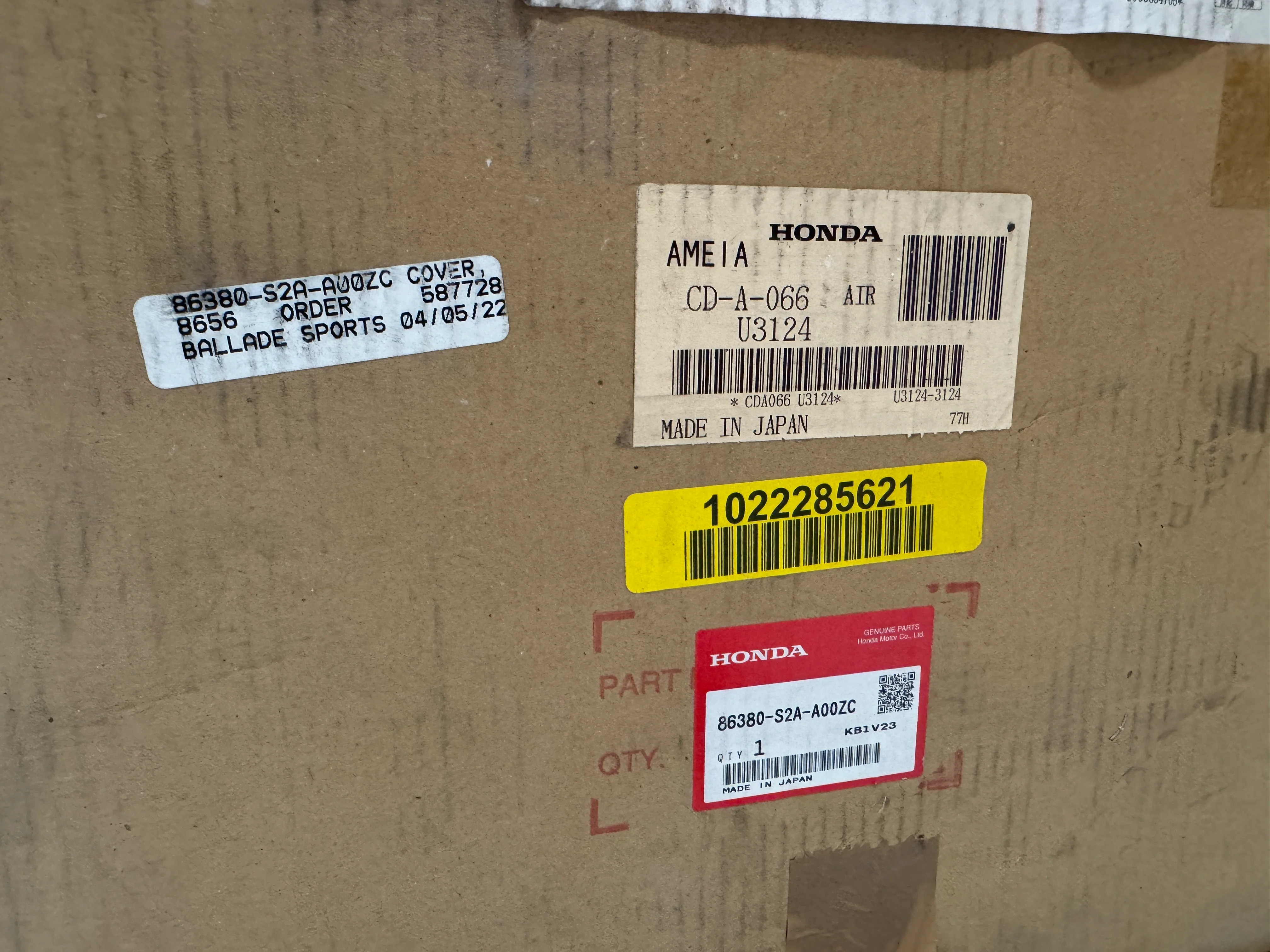 Honda Genuine 00-09 S2000 CR Tonneau Cover - Image 4