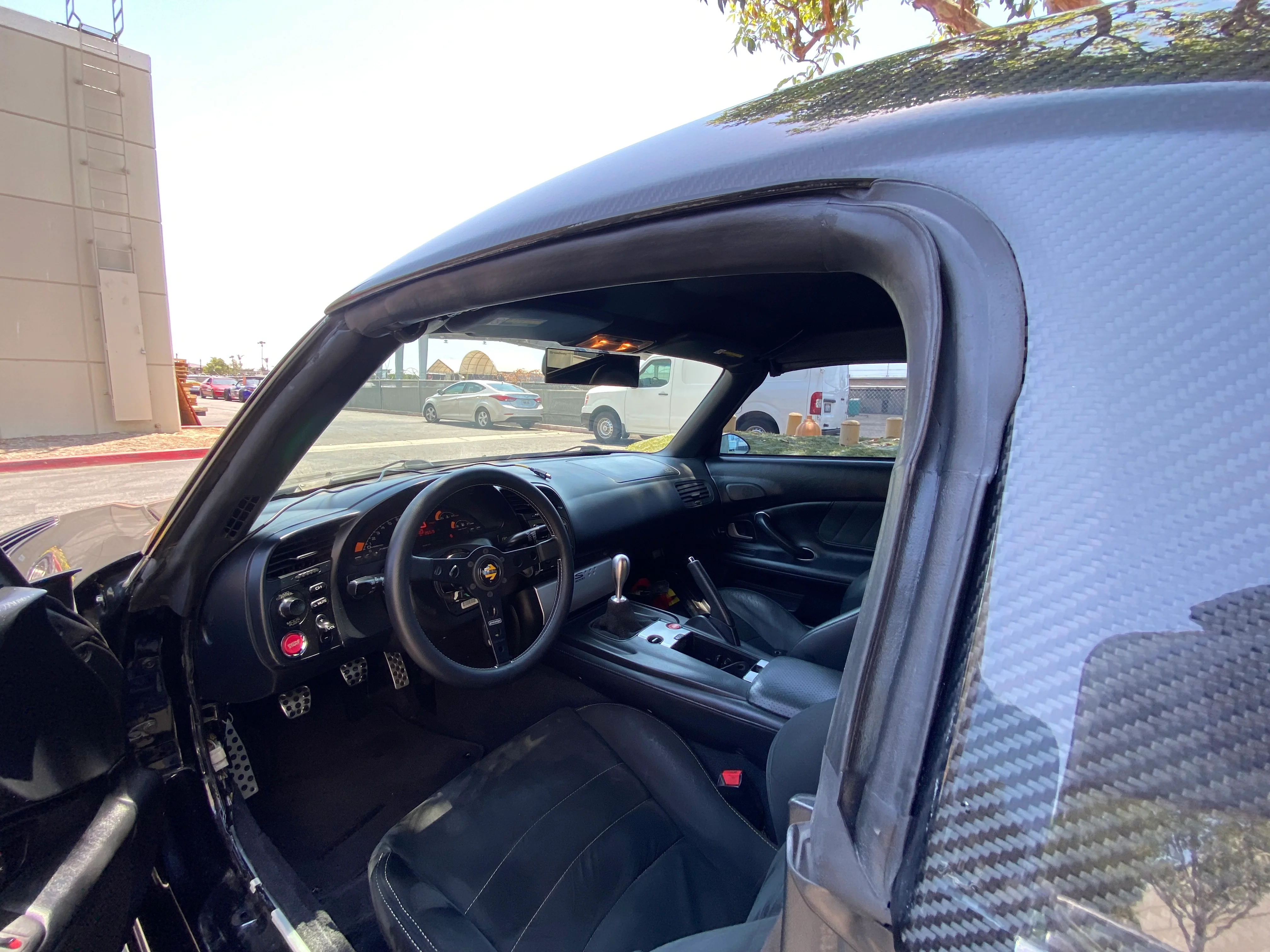 Karbon Haus 00-09 S2000 (Mugen) Carbon Hardtop w/ Tempered Glass - Image 9