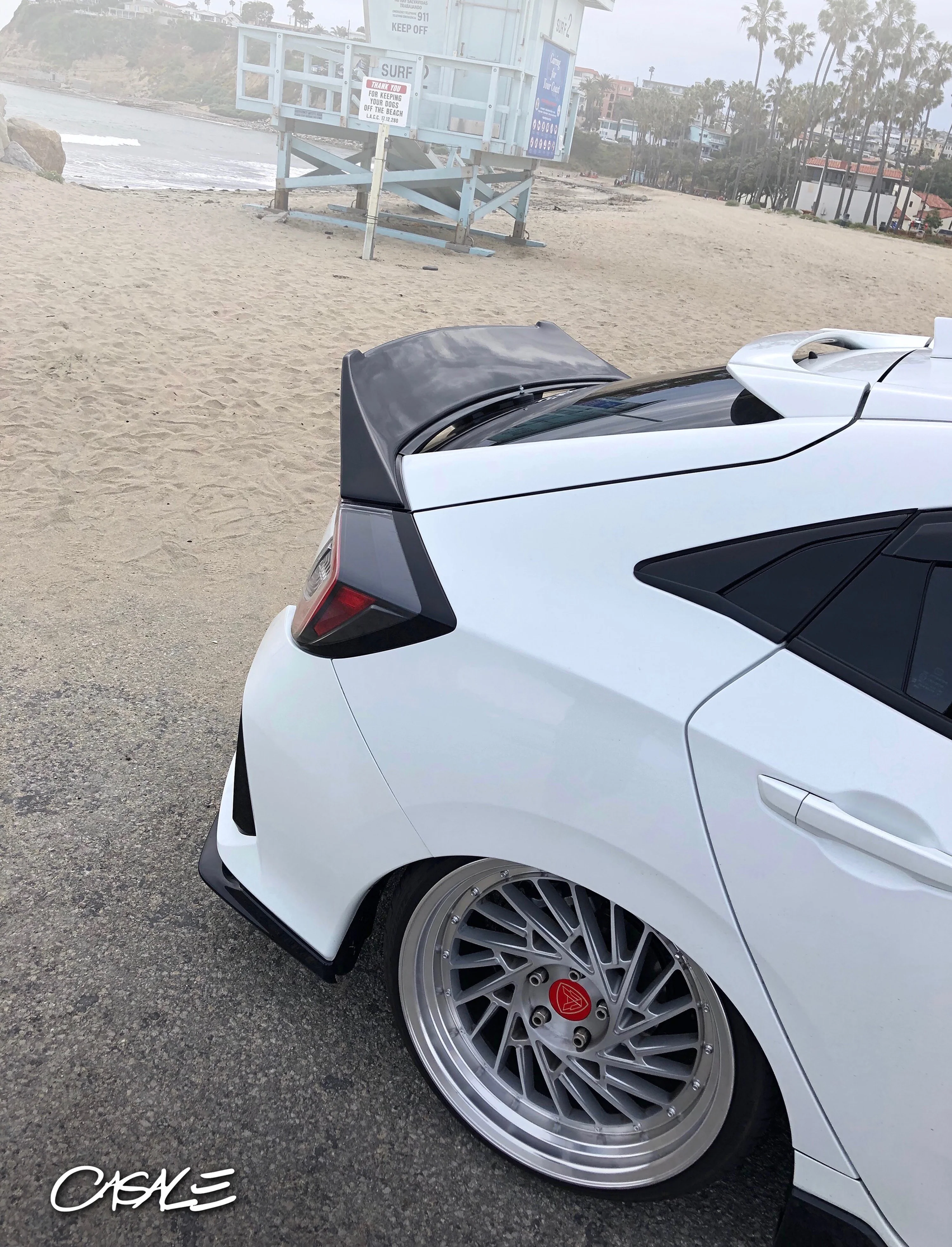 Casale Design 16-21 Civic FK7 / FK8 Hatchback Duckbill Spoiler - Image 6