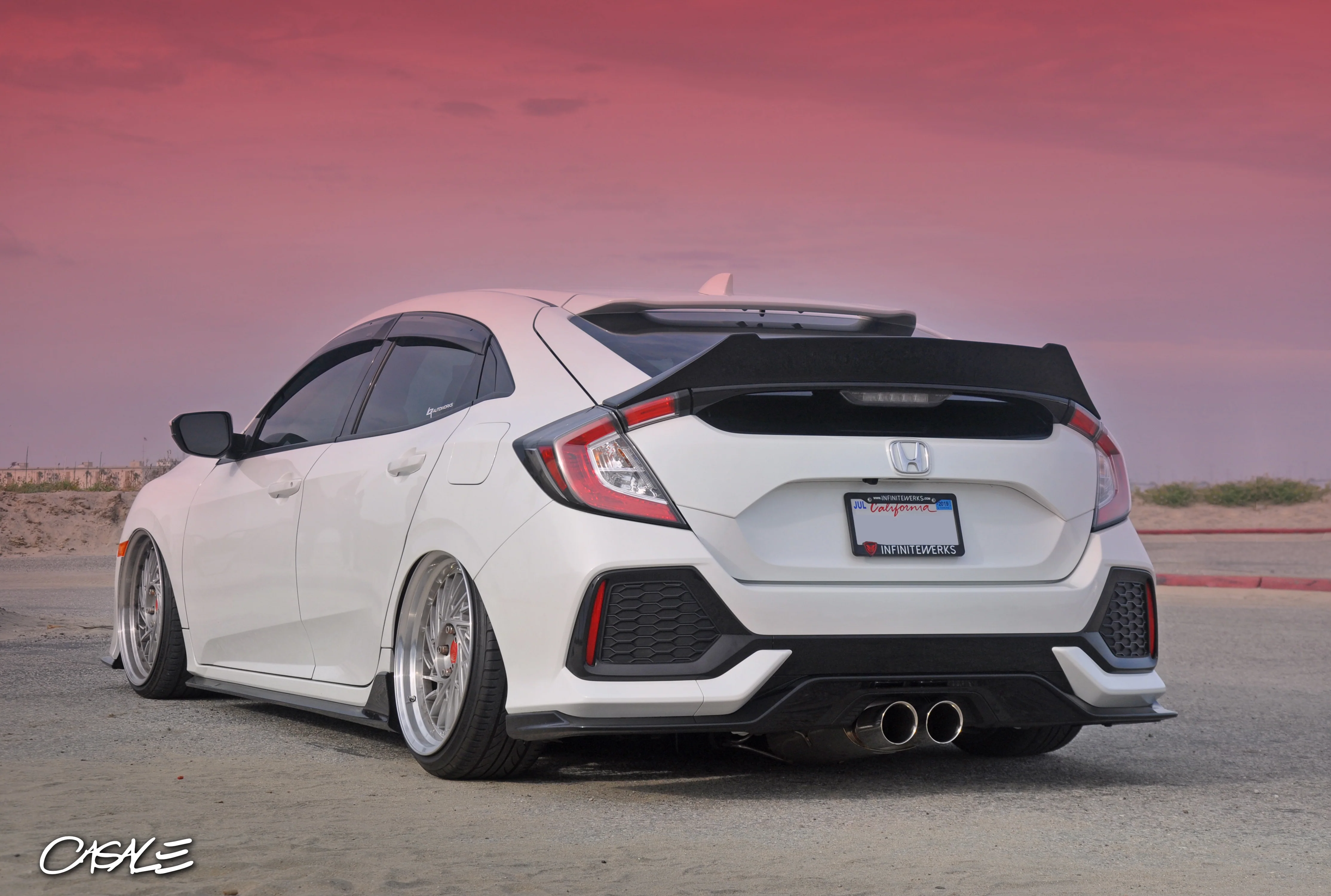 Casale Design 16-21 Civic FK7 / FK8 Hatchback Duckbill Spoiler - Image 7