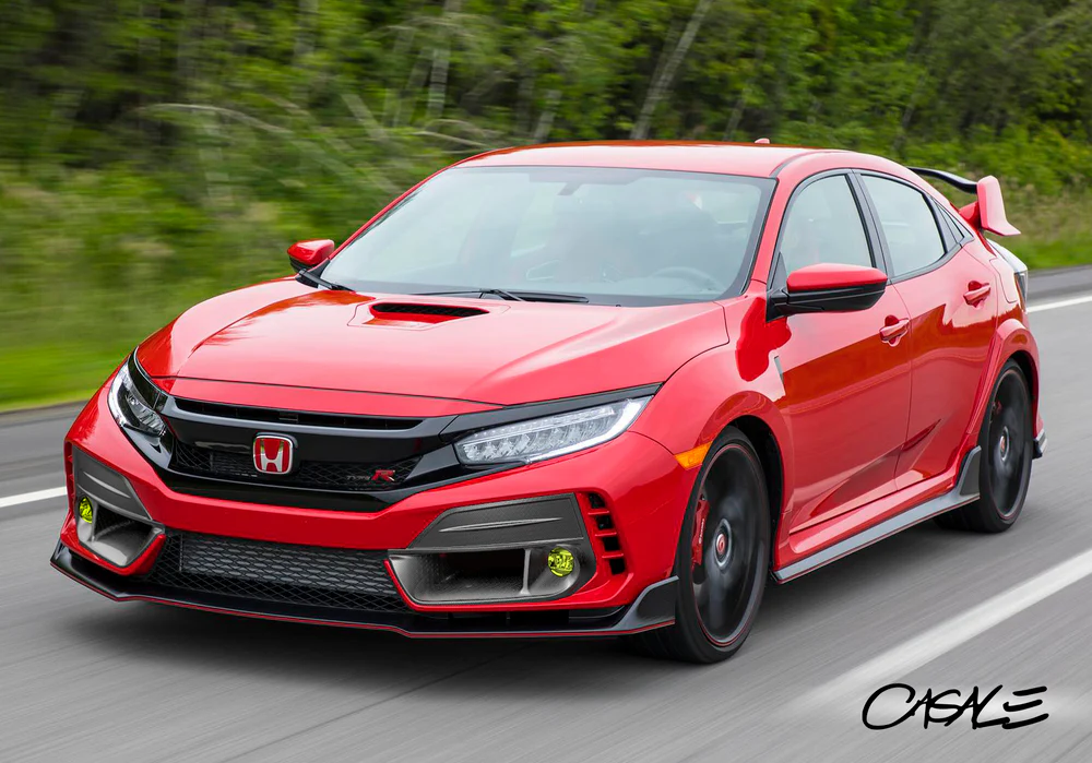 Casale Design 17-21 Civic Type R FK8 Ducted Bumper Garnishes - Image 2