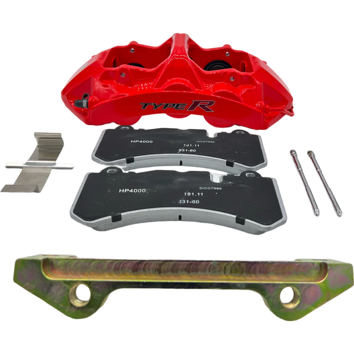 Civic TYPE R Monoblock 6 Piston Brake Caliper Kit FK2/FK8/FL5/DE5 - Image 2