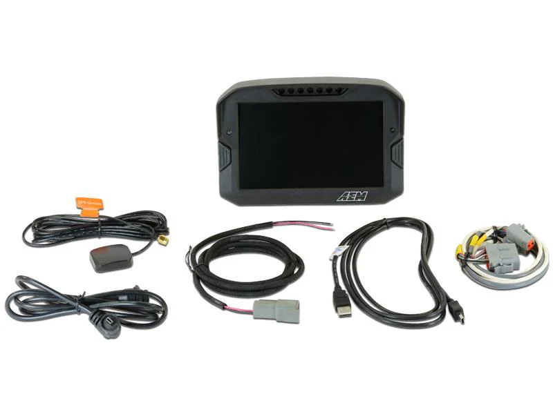 AEM Electronics CD-7LG Digital Racing Dash Logging/GPS Display - Image 5
