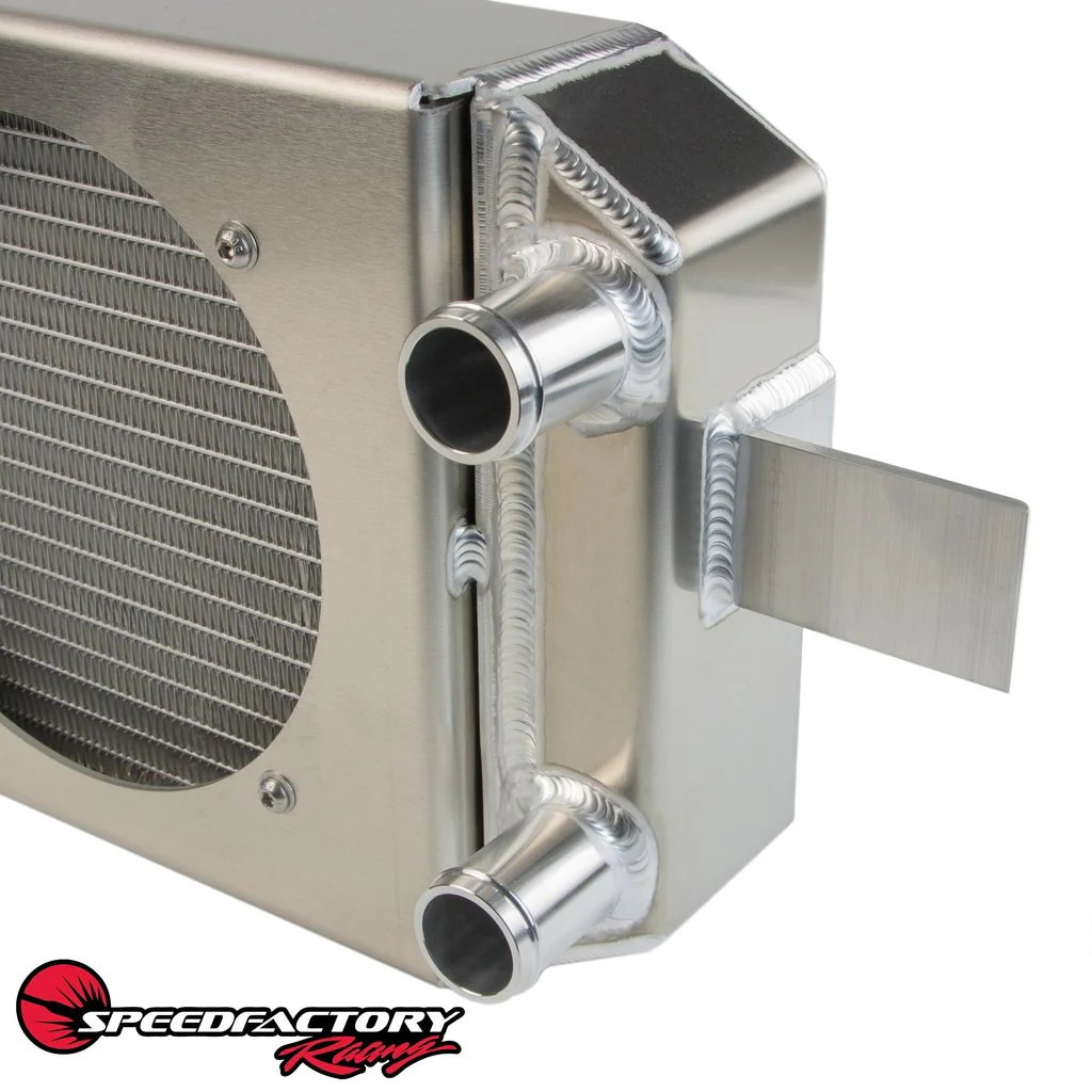 SpeedFactory Racing Aluminum Tucked Radiator - Image 3