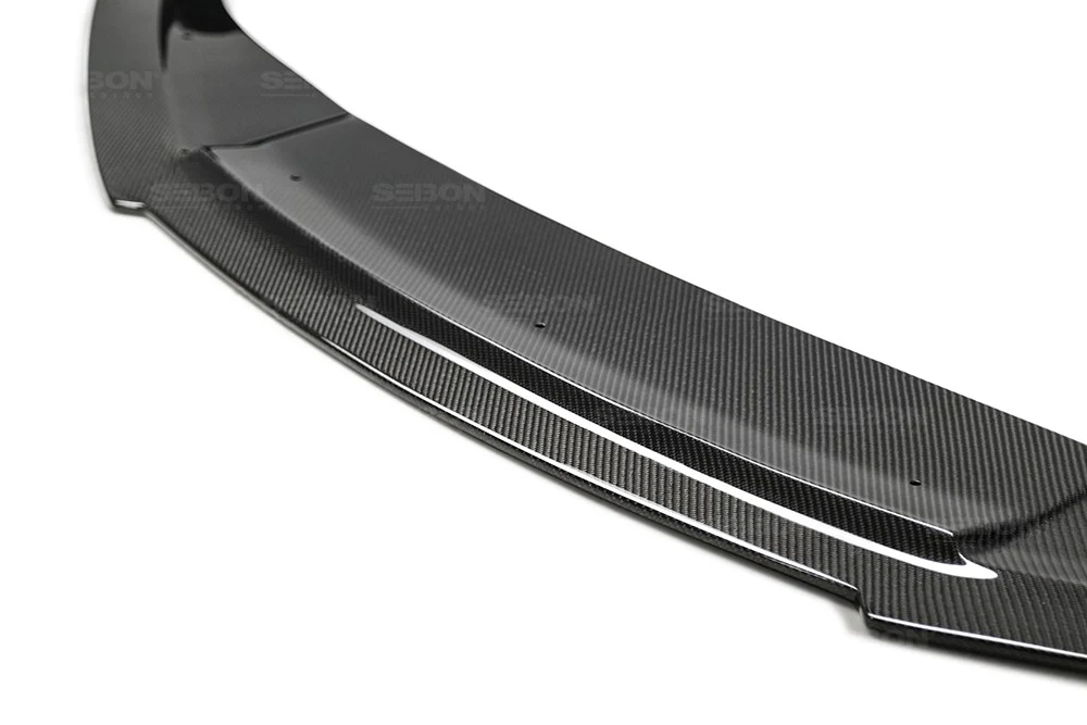 Seibon 16-18 Civic Sedan TR-Style Carbon Fiber Front Splitter - Image 3