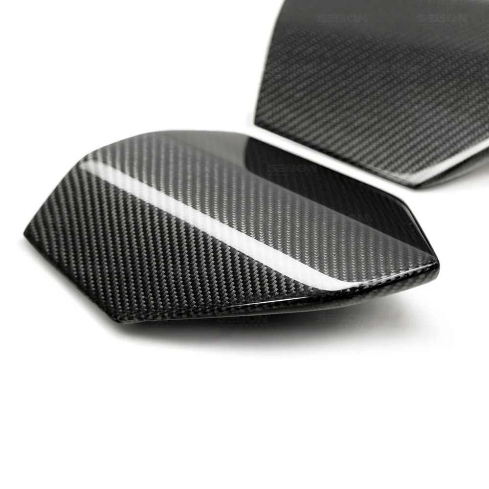 Seibon 17+ Civic Type R Carbon Fiber Rear Roof Trim - Image 4