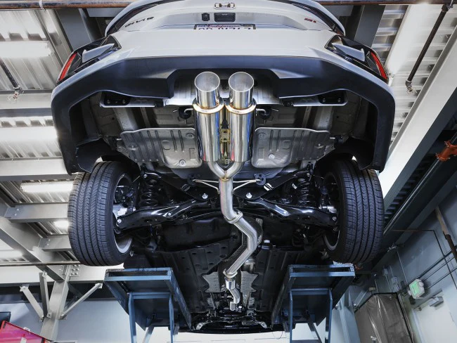 Skunk2 Racing 16-21 Honda Civic Si Sedan 1.5L Mega Power Double Barrel Exhaust Sedan - Image 5