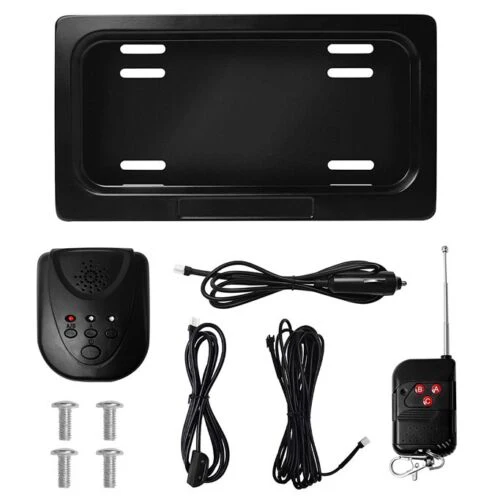 Stealth Motorized License Plate Frame & Cover - Image 6