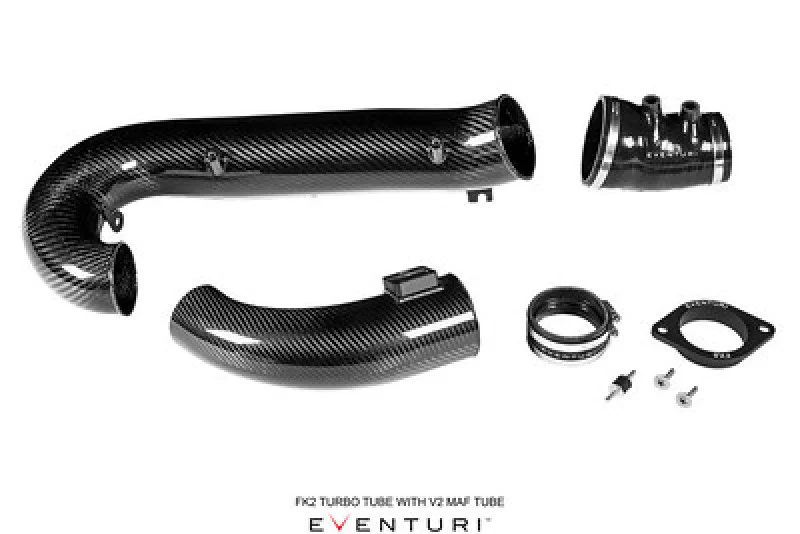 Eventuri 17-21 Civic Type R FK8 Black Carbon Charge Pipe