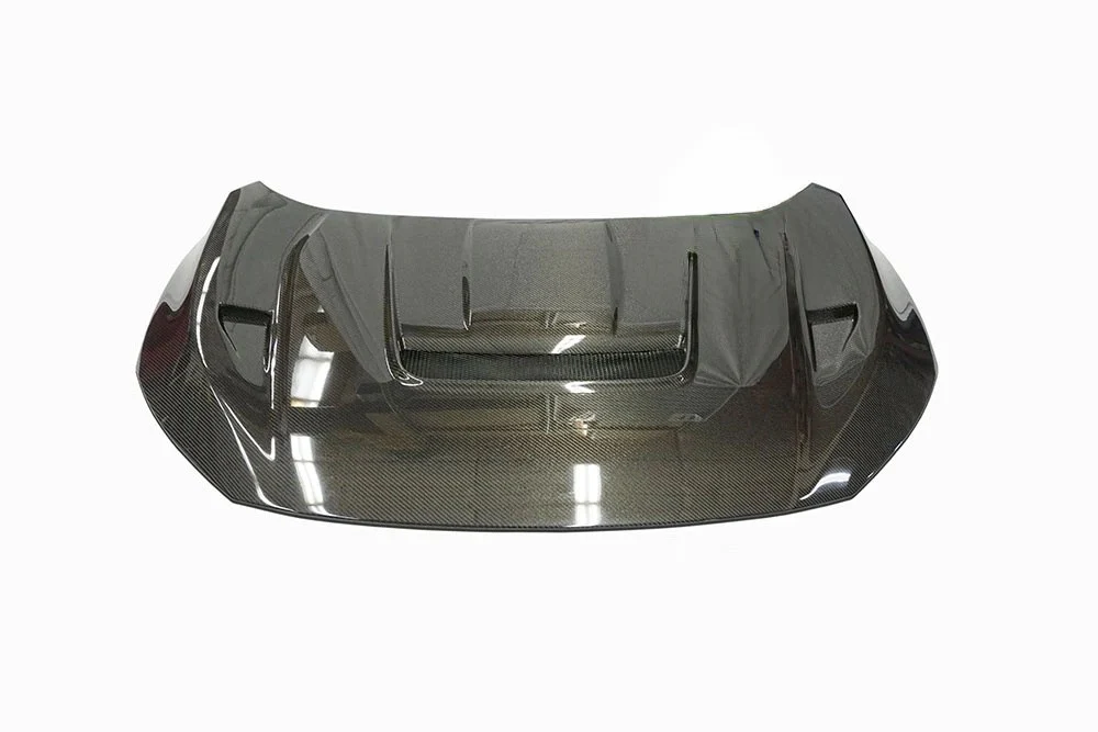 Honda 17-21 Civic Type R FK8 Varis Style Carbon Fiber Hood - Image 4