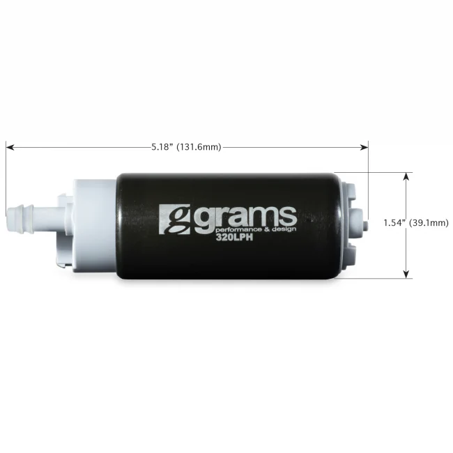 Grams Performance In-Tank Fuel Pump - 320LPH Universal - Image 5