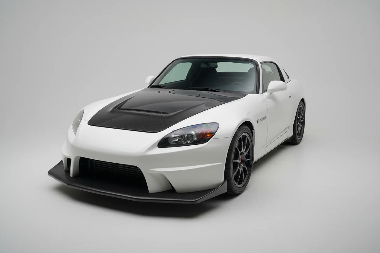 Group A Honda S2000 Amuse Style Hood Fiber Glass or Carbon Fiber - Image 6