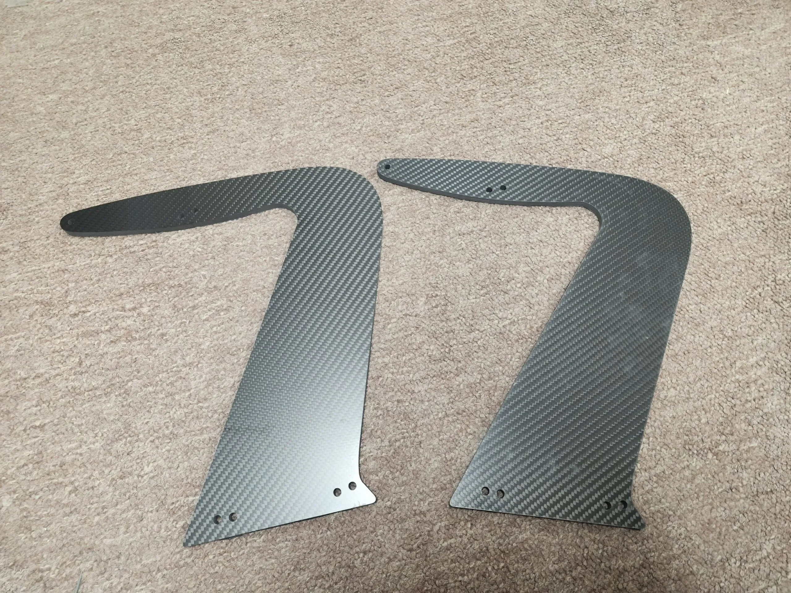 Grp A S2000 1700mm Pre-Preg Dry CF Swan Neck Wing - Image 11