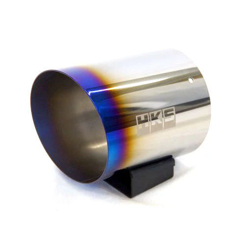 HKS Hi-Power Spec-L2 Exhaust Tip Cover Titanium - Image 3
