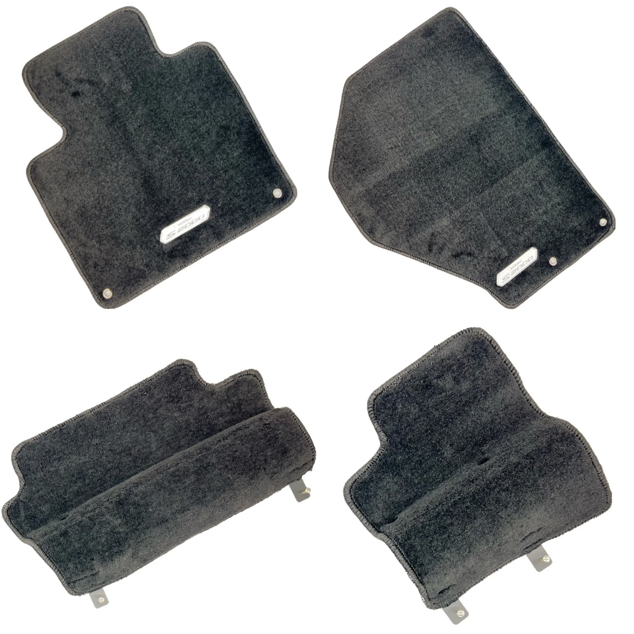 Honda 00-09 S2000 Black 4pc Floor Mat Set