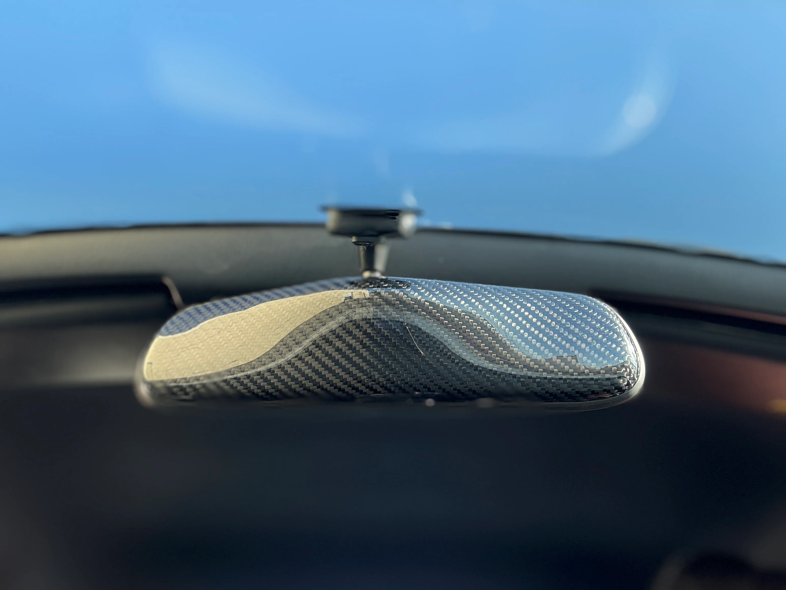 Ballade Sports Carbon Fiber Convex Rear View Mirror - Image 14