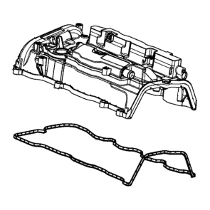 Honda OEM K20C1 Valve Cover Gasket - Image 2