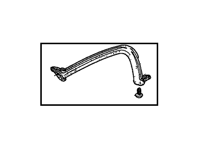 Honda 00-09 S2000 OE Replacement Hardtop Window Seal Kit - Image 6