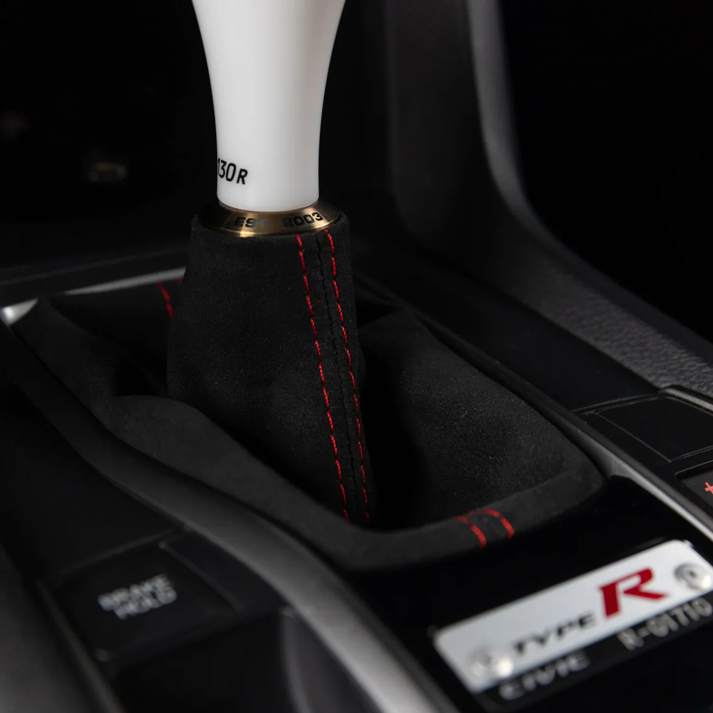 Hybrid Racing 2016-2021 Civic Alcantara Shift Boot - Image 24
