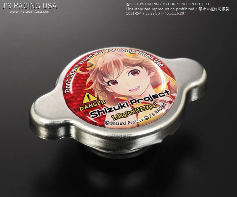 J's Racing Shizuki Project Radiator Cap