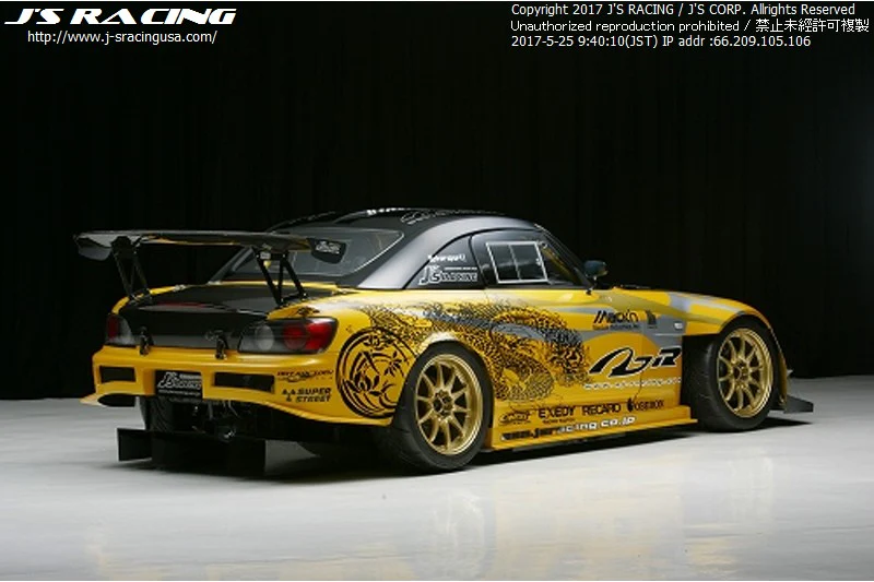 J's Racing Type-S 00-09 S2000 Front Wide Fenders - Image 4