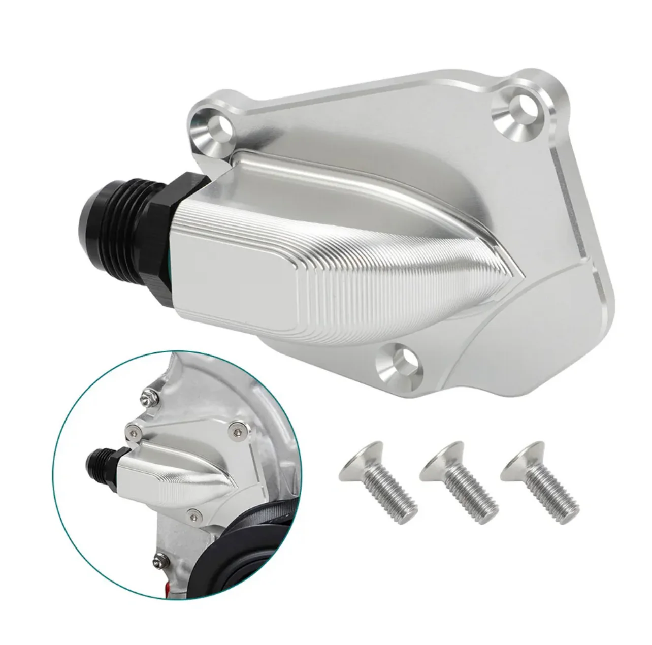 K Series Oil Return Timing Tensioner Cover - Image 3